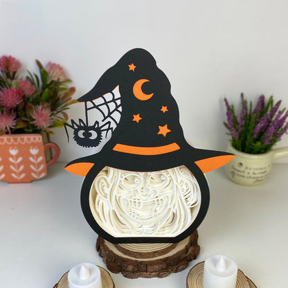 Old Witch – 3D Box SVG File for Cricut & Silhouette