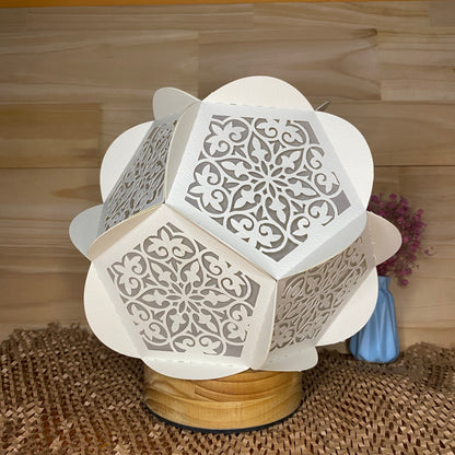 Mandala – 3D Lantern SVG File for Cricut & Silhouette
