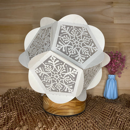 Snowflake – 3D Lantern SVG File for Cricut & Silhouette