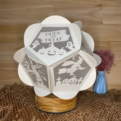 Halloween – 3D Lantern SVG File for Cricut & Silhouette