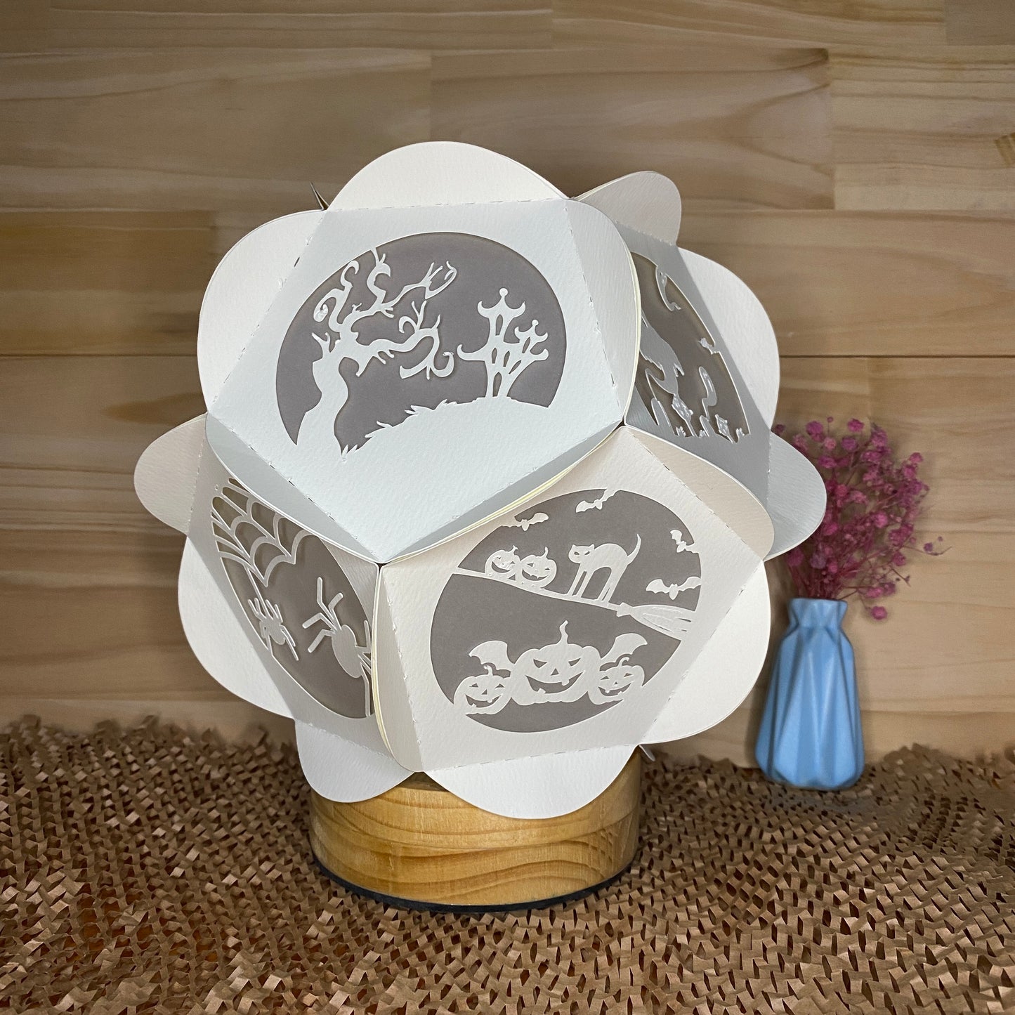 Halloween 3 – 3D Lantern SVG File for Cricut & Silhouette