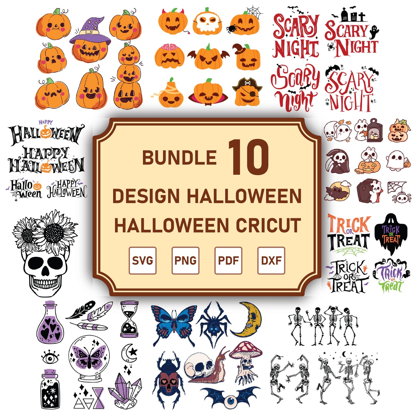 Cricut Christmas Bundle – 3D Lightbox SVG File for Cricut & Silhouette